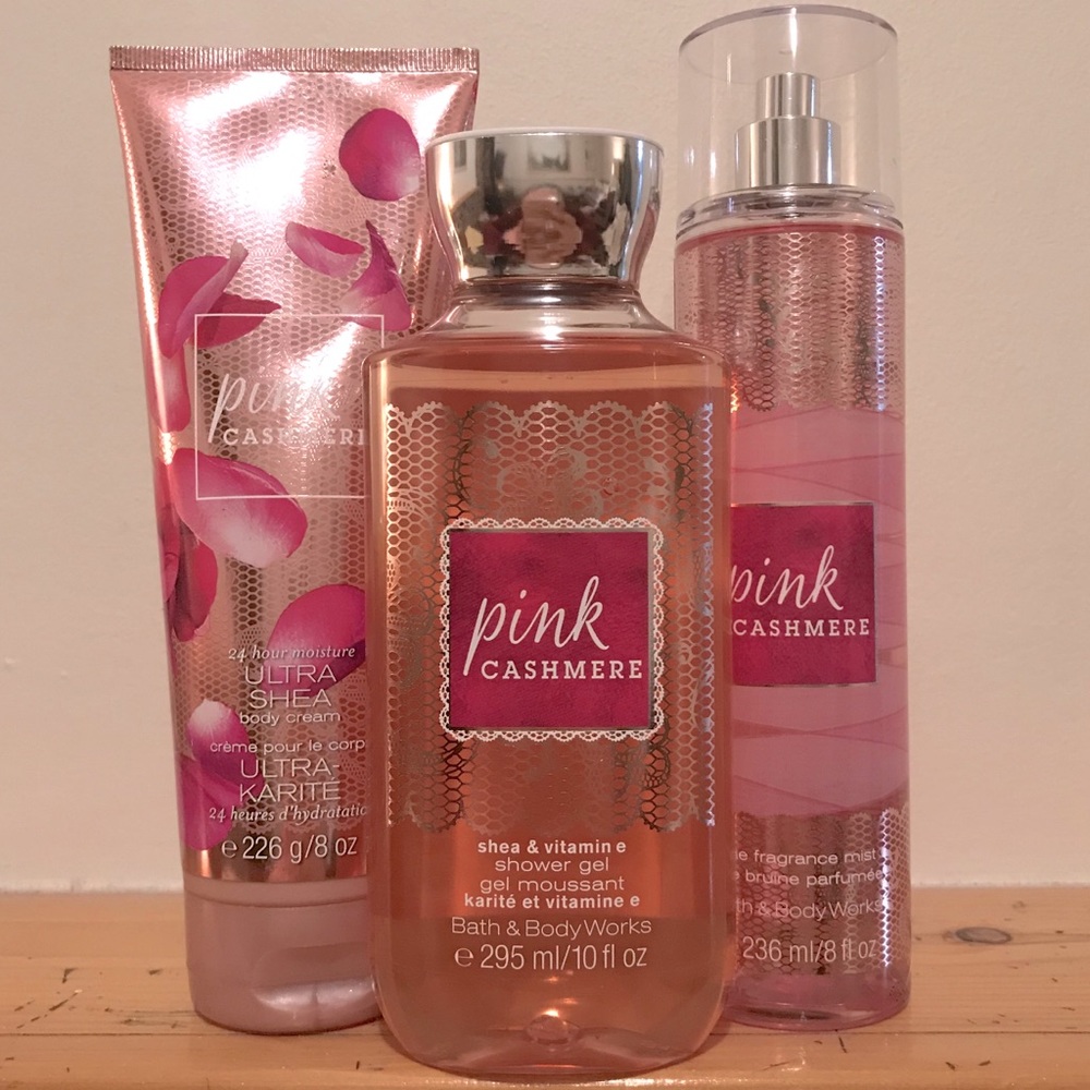 Pink Cashmere Trio